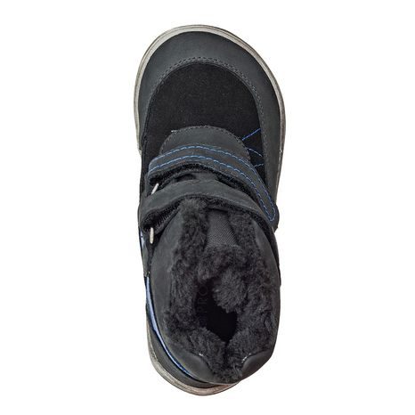 CHLAPECKÉ ZIMNÍ BOTY BAREFOOT RODRIGO BLACK, PROTETIKA, ČERNÁ