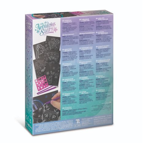 NEBULOUS STARS SEŠKRABÁVACÍ SET 5 DESTIČEK, NEBULOUS STARS, W051670