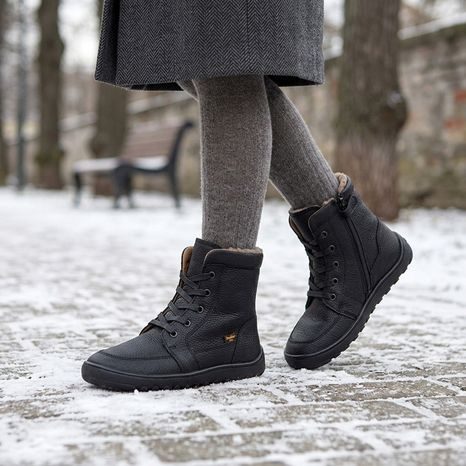 GYEREK TÉLI BAREFOOT CIPŐ UP TEX CORE BLACK FRODDO G3160260