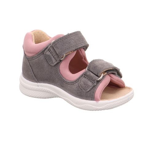 DÍVČÍ SANDÁLY POLLY, SUPERFIT, 1-600093-2000, ŠEDÁ