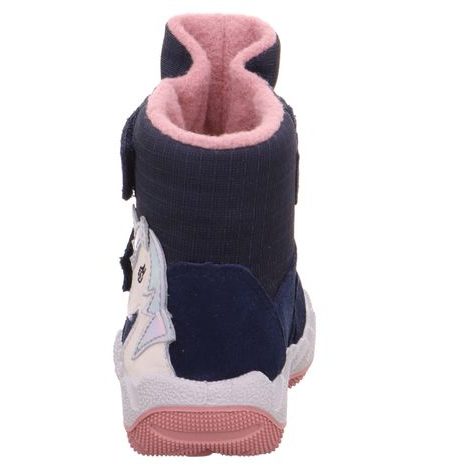 ZIMNÍ DÍVČÍ BOTY ICEBIRD GTX, SUPERFIT, 1-006010-8010, TMAVĚ MODRÁ