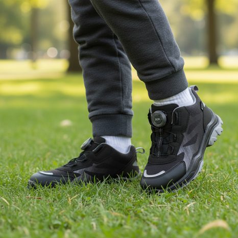 DETSKÉ TENISKY JUPITER BLACK/LIGHT GRAY GORETEX SUPERFIT 1-000077-0010