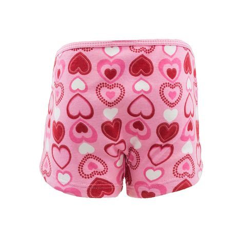 DÍVČÍ KALHOTKY, BOXERKY, RŮŽOVÉ, 3PACK