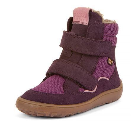 DÍVČÍ ZIMNÍ BAREFOOT BOTY TEX WINTER PURPLE FRODDO G3160247-7