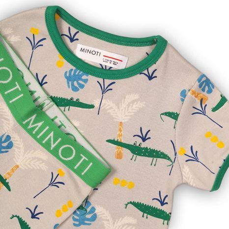 FIÚK PIZSAMA: RÖVIDNADRÁG, MINOTI, HWX168, SZÜRKE