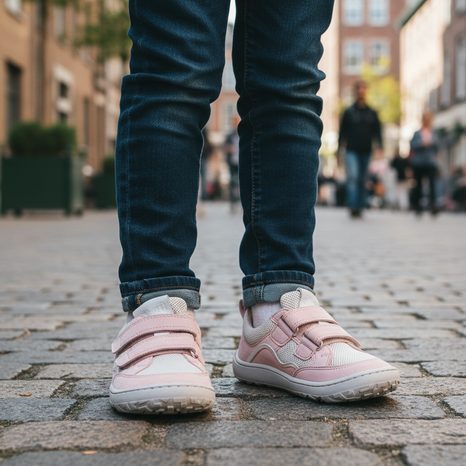 DIEVČENSKÉ BAREFOOT TENISKY BAZE PINK FRODDO G3130271-25