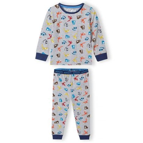 CHLAPČENSKÉ PYŽAMO, MINOTI, 15PJ 7, MODRÉ