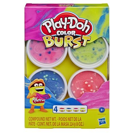 Play-doh Modele de ambalare colorate, Hasbro Play-doh, W004395