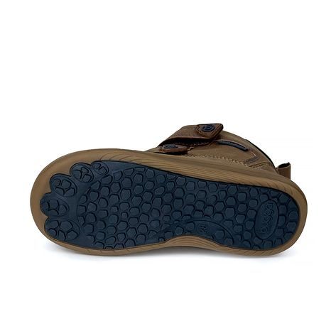 DĚTSKÉ CELOROČNÍ BAREFOOT BOTY BUGGA KIVO BROWN B00199-18