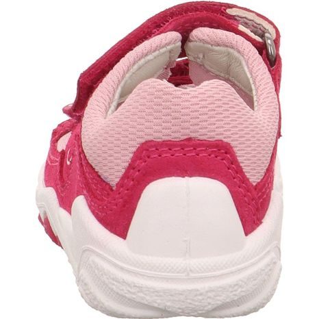 DÍVČÍ SANDÁLY FLOW  PINK/PINK SUPERFIT 1-000034-5500 RŮŽOVÁ