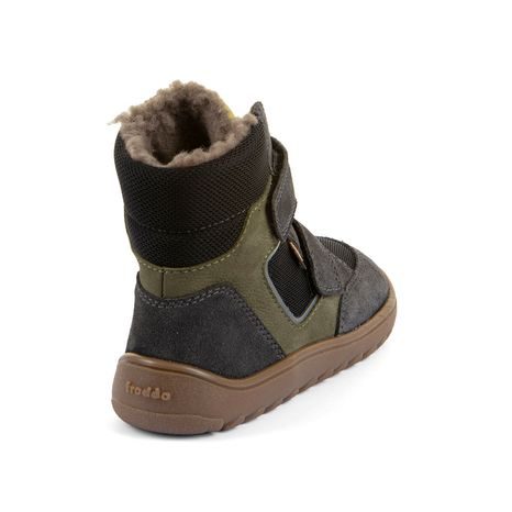 GHETE BAREFOOT DE IARNĂ PENTRU COPII UP HILL WOOL GRAY/BLACK FRODDO G3160262-3