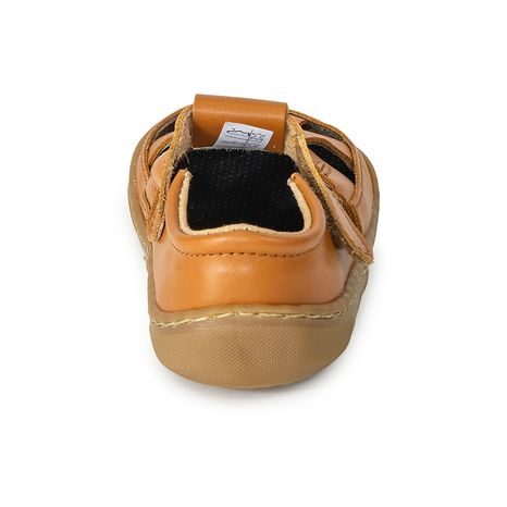 DETSKÉ SANDÁLE BAREFOOT PEGRES, SBF51 BROWN
