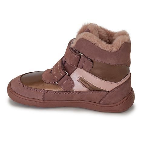 DÍVČÍ ZIMNÍ BAREFOOT BOTY LETY,  PRO-TEX, PROTETIKA, RŮŽOVÁ