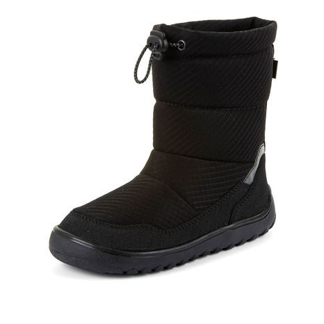 CIZME BAREFOOT DE IARNĂ PENTRU COPII UP SNOW TEX BLACK FRODDO G3160263