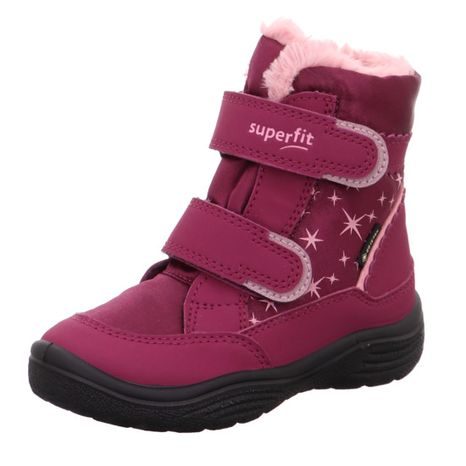 dívčí kozačky CRYSTAL GTX, Superfit, 1-009096-5000, červená