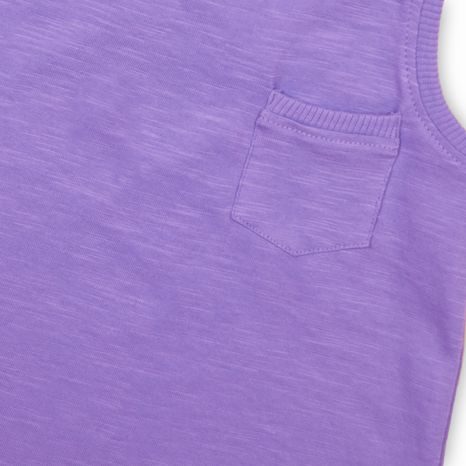 TANK TOP LÁNYOK, MINOTI, 2VEST03, LILA