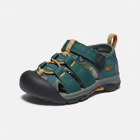 GYEREK SZANDÁL NEWPORT H2 GREEN GABLES / FA RIGÓ, KEEN, 1020353, ZÖLD