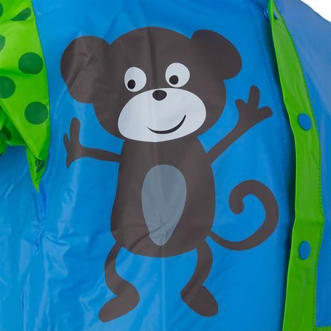 PLÁŠTĚNKA PVC OPICE, PIDILIDI, PL0047-02, KLUK