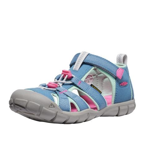 DÍVČÍ SANDÁLY SEACAMP II CNX CORONET  BLUE/HOT PINK, KEEN, 1028841/1028850