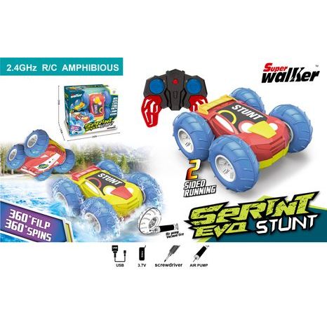 AUTO RC PREKLÁPACIE A PLÁVACIE 16 CM, WIKY RC, W008080