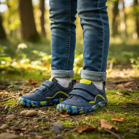 FIÚ MEZÍTLÁBAS TORNACIPŐ BASE DENIM FRODDO G3130261-3 SÖTÉTKÉK