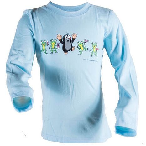 tričko chlapecké KRTEK FROG BLUE, Pidilidi, 2013, světle modrá 
