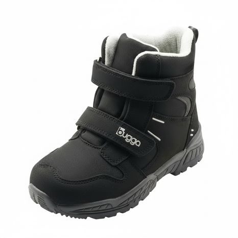 GYERMEK TÉLI CSIZMA, BUGGA, B00151-10, FEKETE