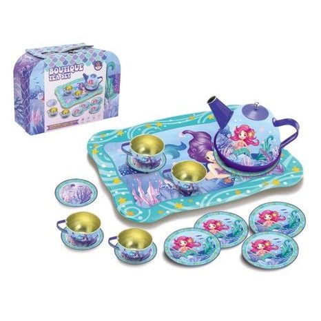 Set de ceai sirenă valiză 25 x 19 x 10 cm, Wiky, W020935