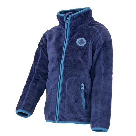 MIKINA CHLAPECKÁ CHLUPATÁ SE STOJÁČKEM, PIDILIDI, PD1139-35, TMAVĚ MODRÁ