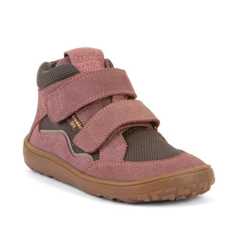DÍVČÍ BAREFOOT BOTY TEX AUTUMN GRAY/PINK FRODDO G3110266-17