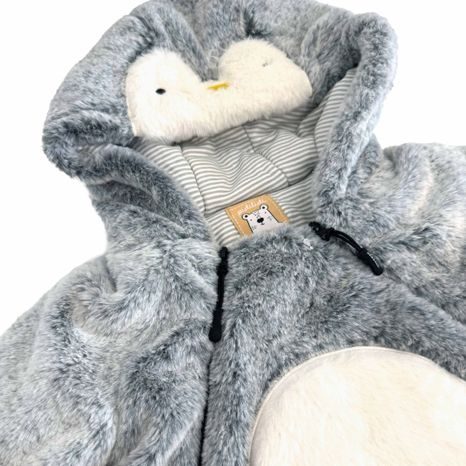 PIDILIDI TÉLI CSECSEMŐ KEZESLÁBAS PD1167-09 SZÜRKE