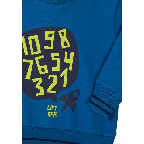 MIKINA CHLAPECKÁ, MINOTI, BEAM 6, MODRÁ