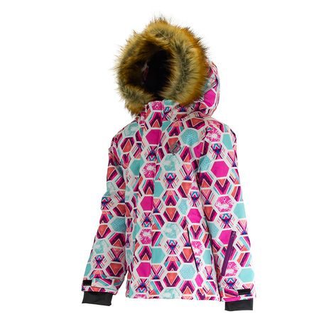 DÍVČÍ BUNDA LYŽAŘSKÁ ZIMNÍ SOLA PIDILIDI, PD1150-01