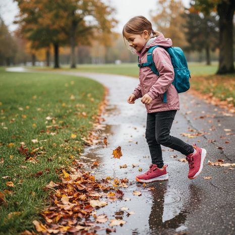 DÍVČÍ CELOROČNÍ BOTY FREE RIDE GTX BOA, SUPERFIT, 1-000561-5000, ČERVENÁ