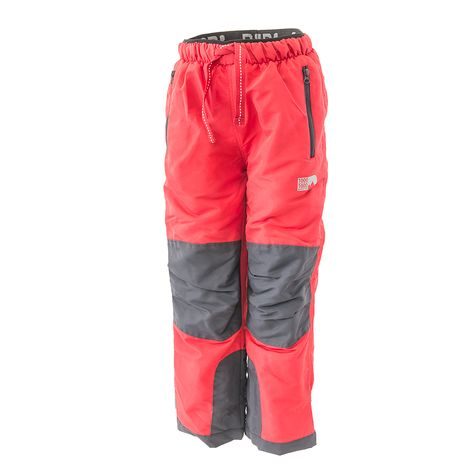 KALHOTY SPORTOVNÍ OUTDOOROVÉ, PODŠITÉ FLEEZOVOU PODŠÍVKOU, PIDILIDI, PD1121-08, ČERVENÁ