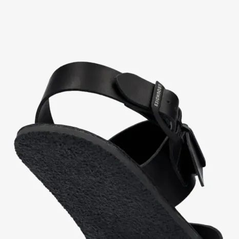 DÁMSKÉ BAREFOOT SANDÁLY GROUNDIES KOS BLACK, ČERNÁ