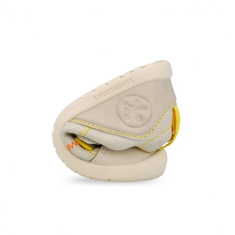 CHLAPČENSKÉ BAREFOOT PLÁTENÉ TENISKY LONA BASICA BEIGE Y AMARILLO BIOMECANISC 262190-C891
