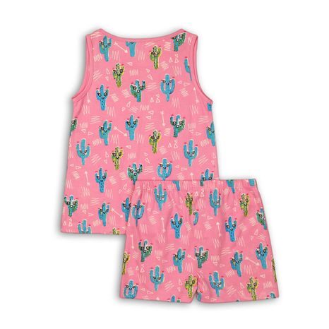 PANTALONI SCURȚI DE PIJAMA, MINOTI, HWX 166, ROZ