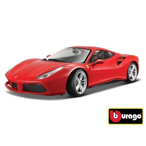 Boburago 1:24 Ferrari 488 GTB Red, Bburgo, W007282