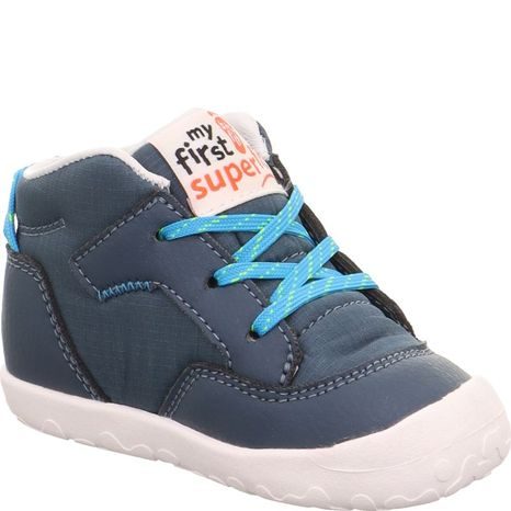 CHLAPECKÉ BAREFIT TENISKY FLUMMI BLUE/TURQUOISE SUPERFIT 1-009666-8000 - MODRÁ