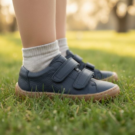 CHLAPČENSKÉ BAREFOOT TENISKY BAZE DARK BLUE FRODDO G3130284