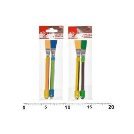 Štětec s gumou 2 ks, Mr.PIN, 811411