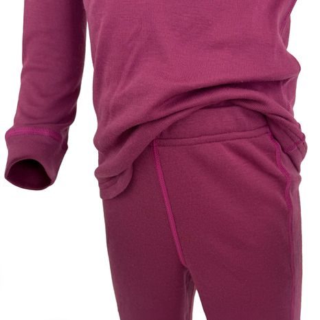 LENJERIE FUNCȚIONALĂ CU USCARE RAPIDĂ PENTRU FETE - SET TRICOU ȘI PANTALONI PD1174-01 FUCHSIA