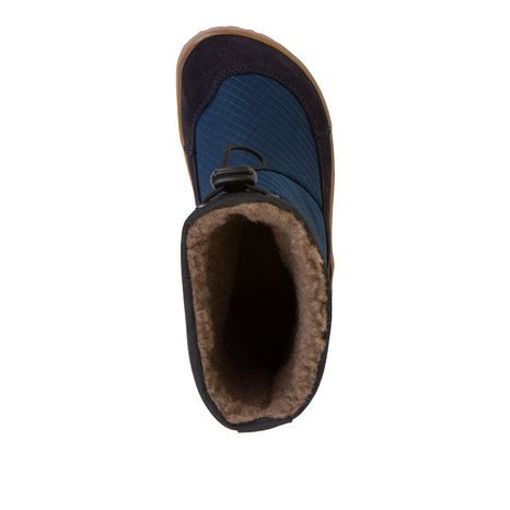 DĚTSKÉ ZIMNÍ BAREFOOT SNĚHULE UP TEX SNOW WOOL DARK BLUE  G3160249-1