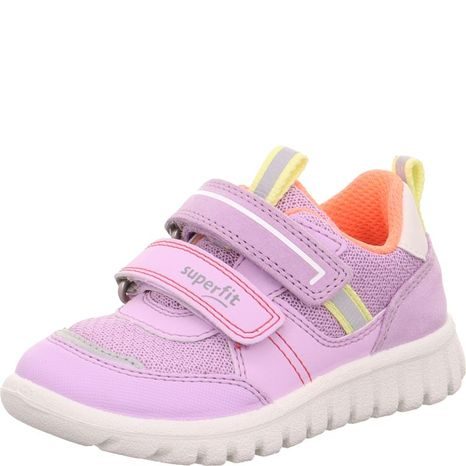 DIEVČENSKÉ TENISKY SPORT7 MINI PURPLE/ORANGE SUPERFIT 1-006203-8530 - FIALOVÉ