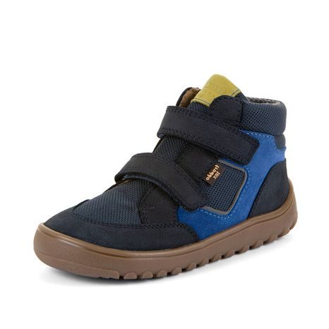 CHLAPECKÉ CELOROČNÍ KOTNÍKOVÉ BAREFOOT BOTY UP HILL TEX DARK BLUE FRODDO G3110281