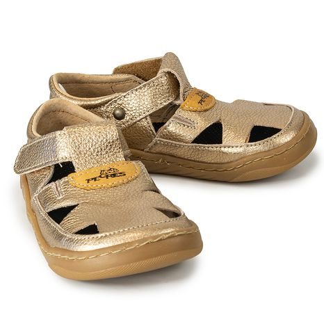 DETSKÉ SANDÁLE BAREFOOT PEGRES, SBF51 COPPER