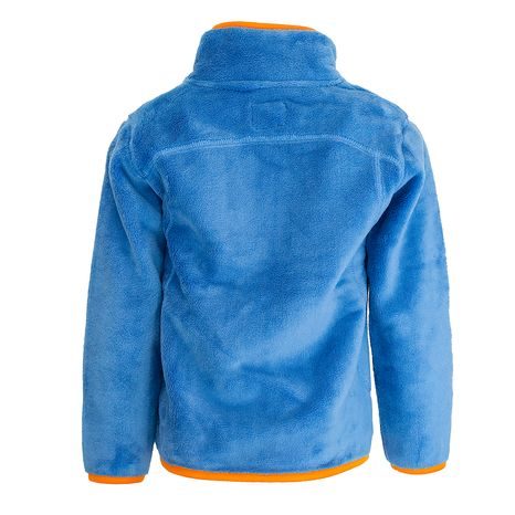 MIKINA CHLAPECKÁ CHLUPATÁ SE STOJÁČKEM, PIDILIDI, PD1139-04, MODRÁ