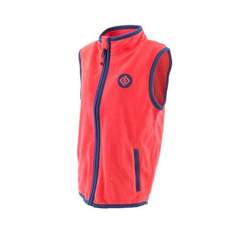 DÍVČÍ VESTA PROPÍNACÍ FLEEZOVÁ, PIDILIDI, PD1120-08, ČERVENÁ