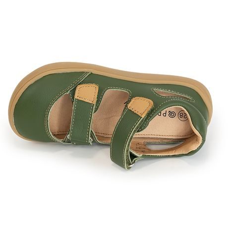 CHLAPECKÉ SANDÁLY BAREFOOT TERY GREEN, PROTETIKA, ZELENÁ